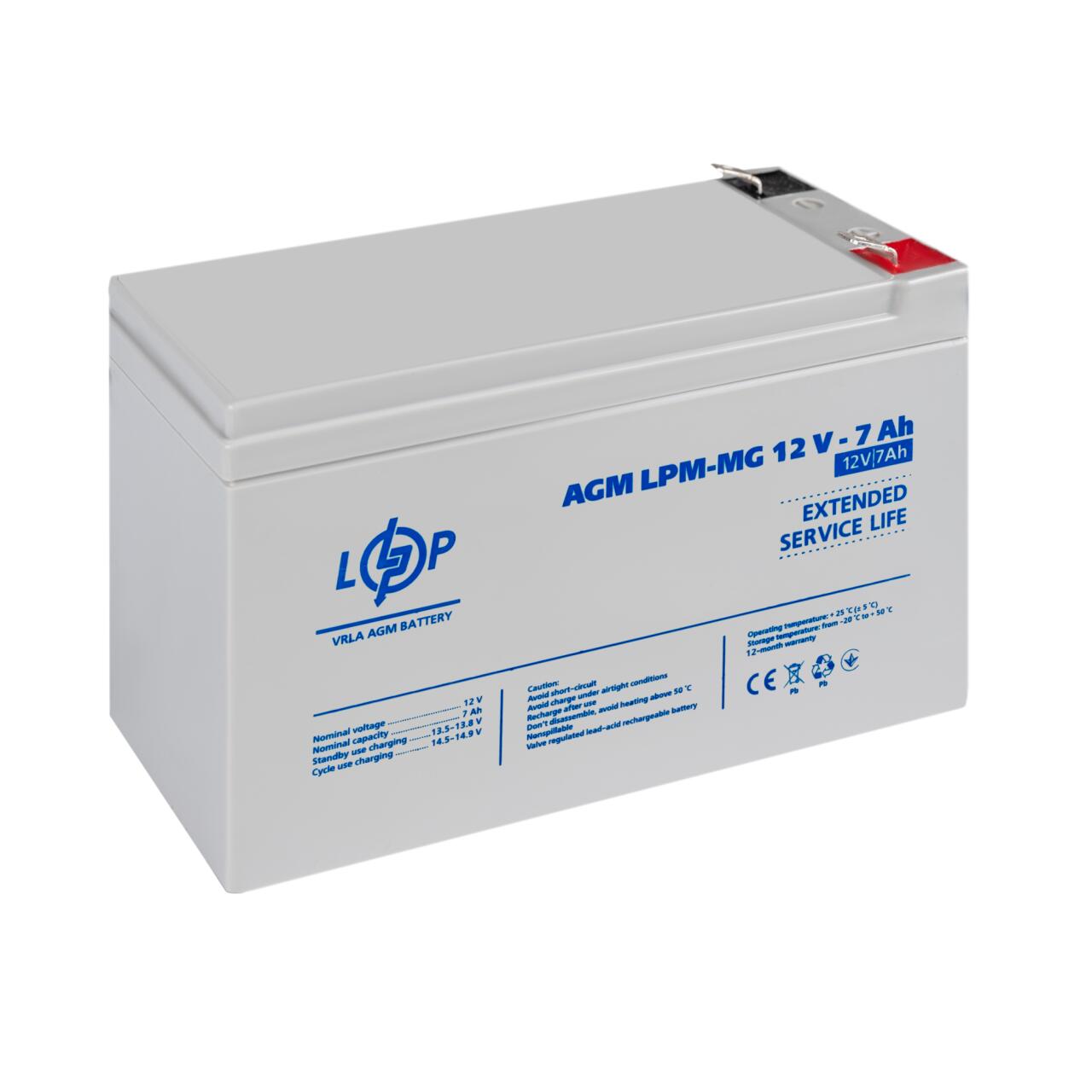 ���������� ������������� LPM-MG 12V - 7 Ah