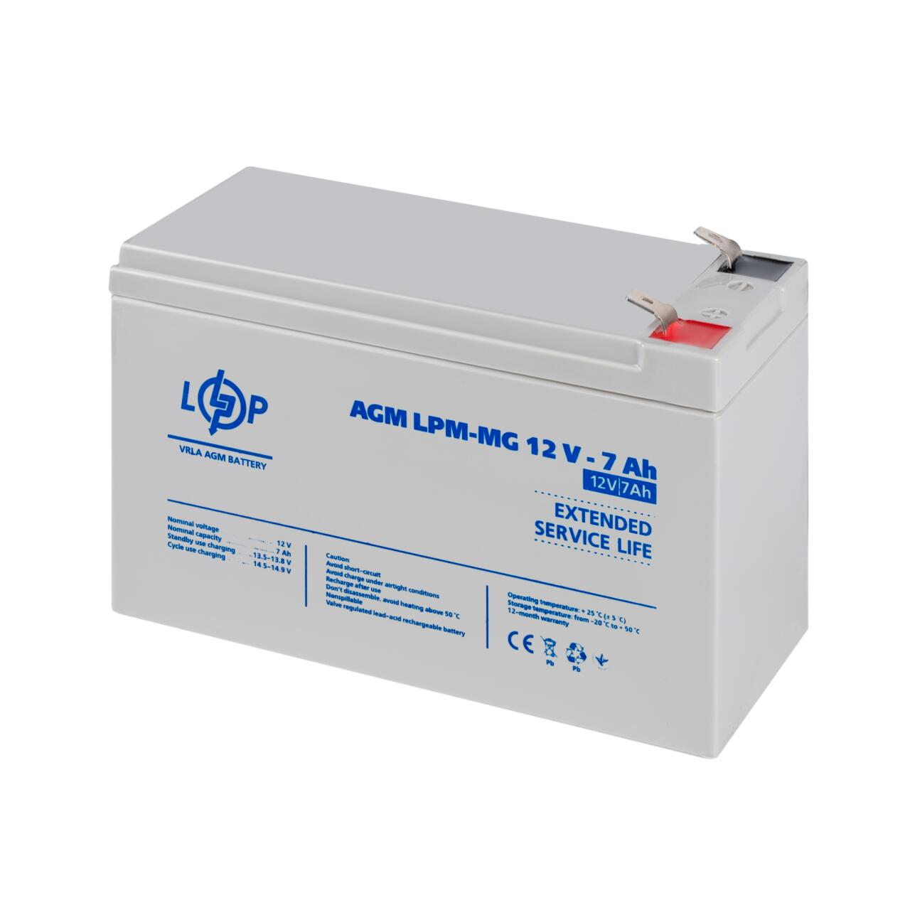 ���������� ������������� LPM-MG 12V - 7 Ah