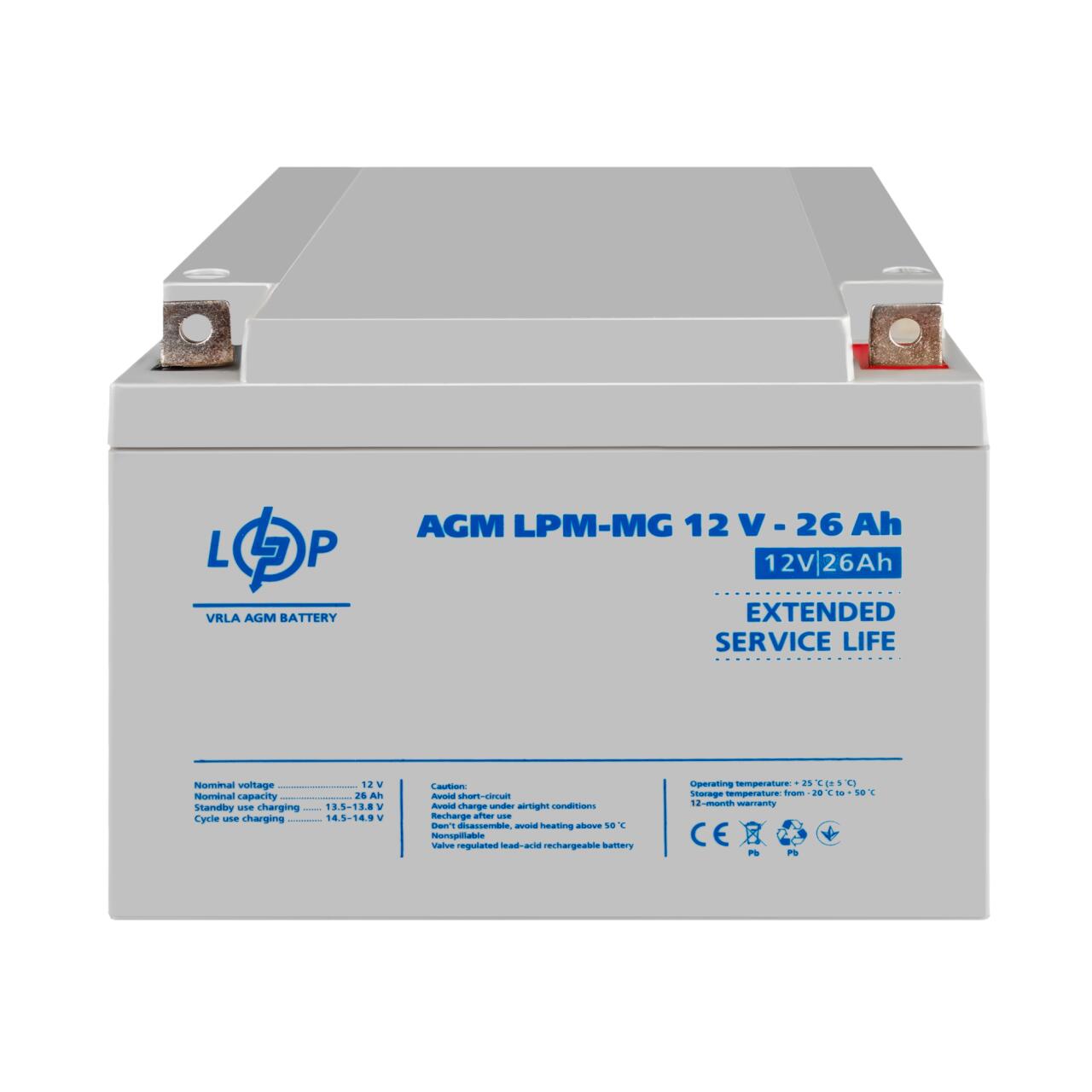 ���������� ������������� LPM-MG 12V - 26 Ah