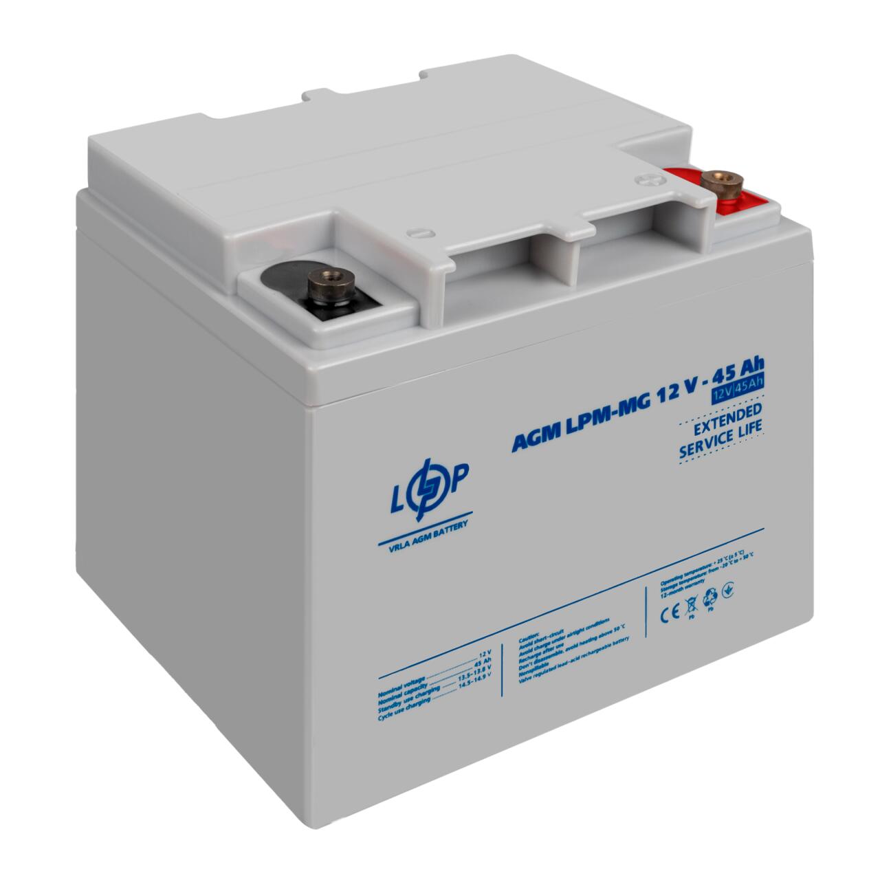 ���������� ������������� LPM-MG 12V - 45 Ah