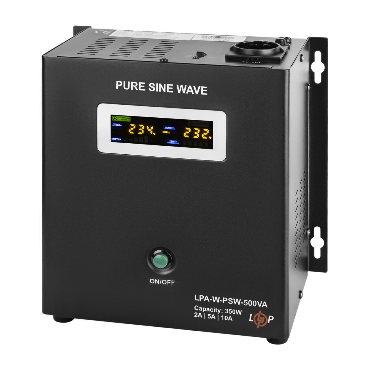 ��� � ���������� ��������� 12V LPA-W-PSW-500VA(350��) 2A/5A/10A