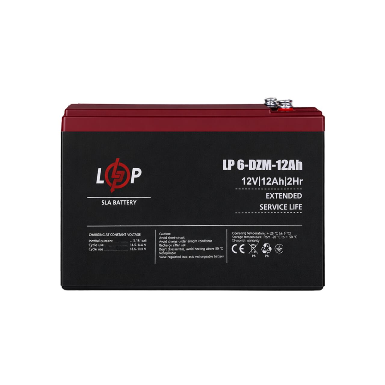 ������� ��������-��������� ���������� LP 6-DZM-12 Ah - ��� ���� �5