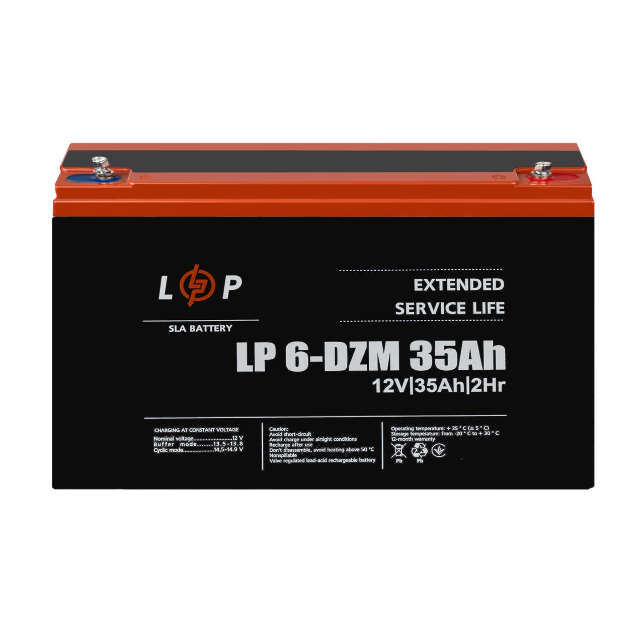 ������� ��������-��������� ���������� LP 6-DZM-35 Ah