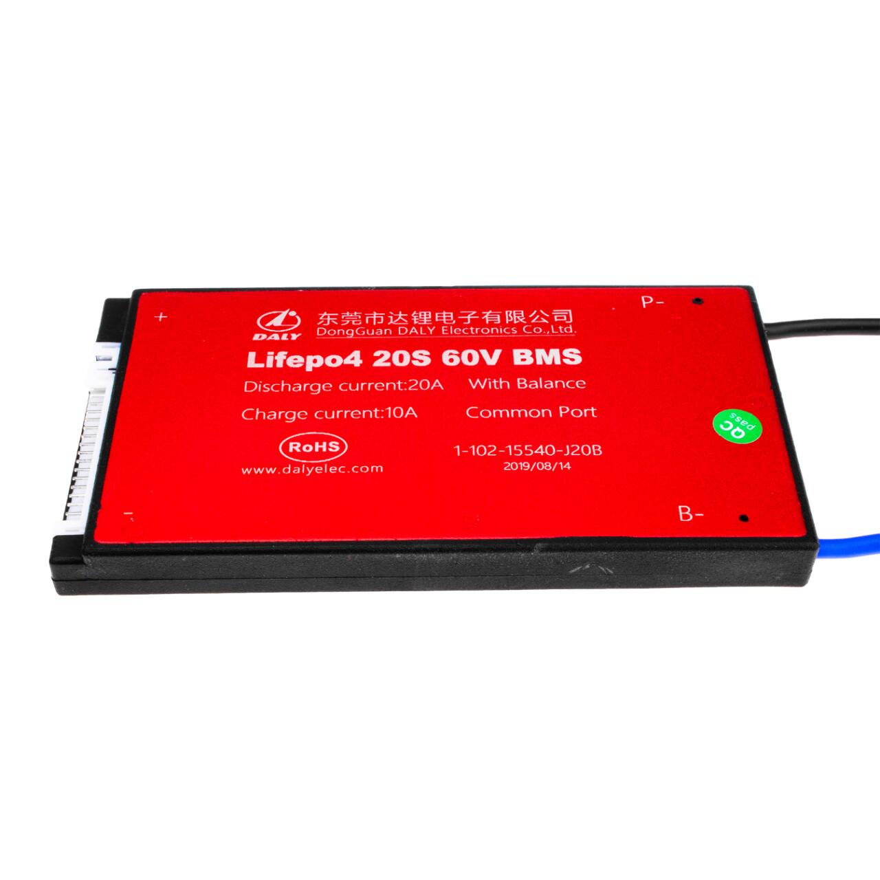 BMS ����� LiFePO4 60V 20S Dis 20A Ch 10A