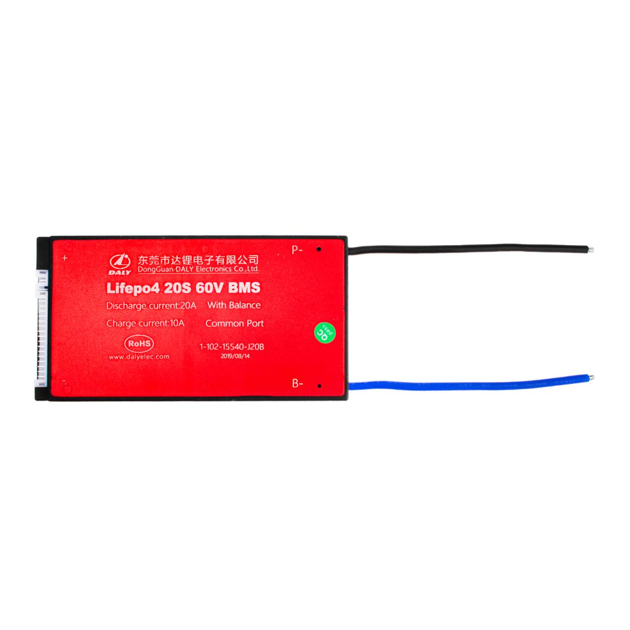 BMS ����� LiFePO4 60V 20S Dis 20A Ch 10A